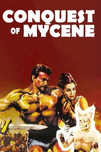 Movie poster for The Conquest of Mycenae