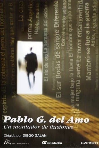 Movie poster for Pablo G. del Amo, un montador de ilusiones