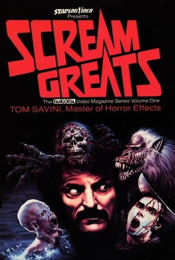 Movie poster for Scream Greats, Vol.1: Tom Savini, Master of Horror Effects