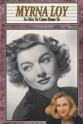 Movie poster for Myrna Loy: So Nice to Come Home To