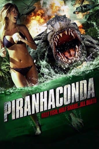 Movie poster for Piranhaconda