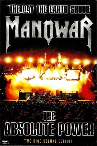 Movie poster for Manowar: The Day the Earth Shook - The Absolute Power