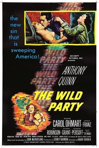 Movie poster for The Wild Party