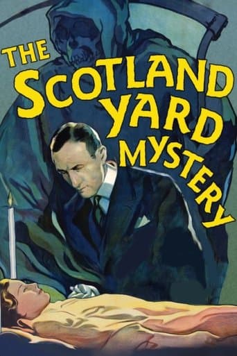 Movie poster for The Scotland Yard Mystery