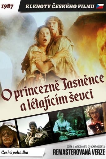 Movie poster for Princess Jasnenka and the Flying Shoemaker