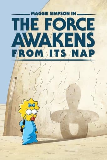 Movie poster for Maggie Simpson in "The Force Awakens from Its Nap"
