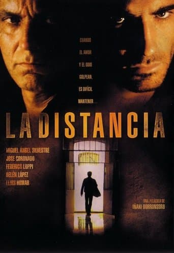 Movie poster for La distancia