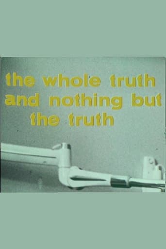 Movie poster for The Whole Truth and Nothing but the Truth