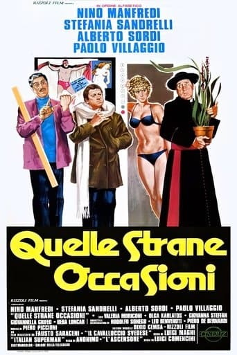 Movie poster for Strange Occasion