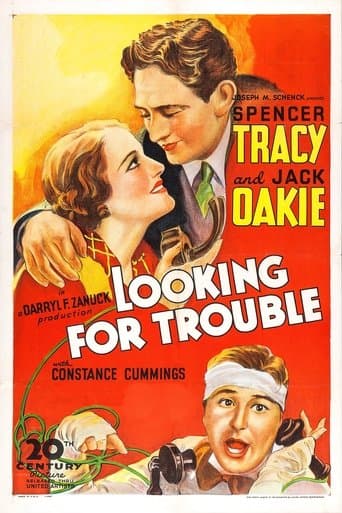 Movie poster for Looking for Trouble
