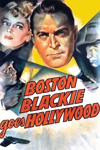 Movie poster for Boston Blackie Goes Hollywood