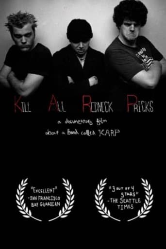 Movie poster for Kill All Redneck Pricks: A Documentary Film about a Band Called KARP
