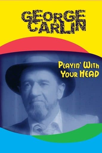 Movie poster for George Carlin: Playin' with Your Head