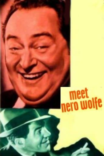 Movie poster for Meet Nero Wolfe