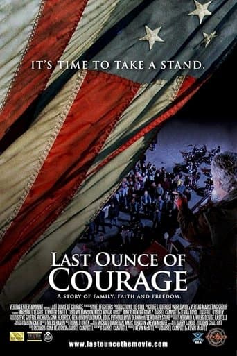 Movie poster for Last Ounce of Courage