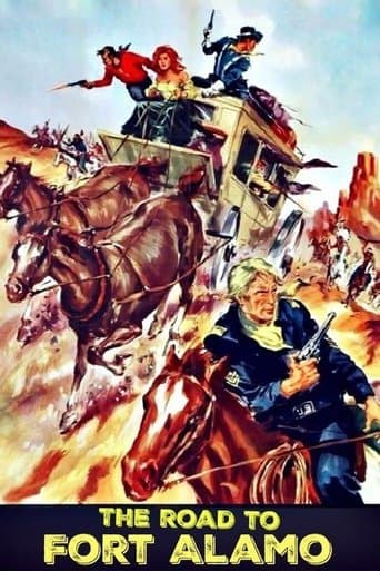 Movie poster for The Road to Fort Alamo
