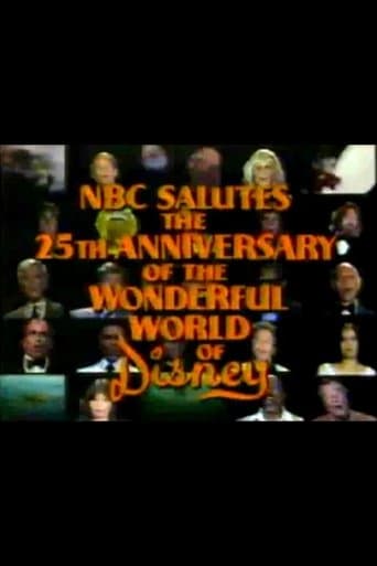 Movie poster for NBC Salutes the 25th Anniversary of the Wonderful World of Disney