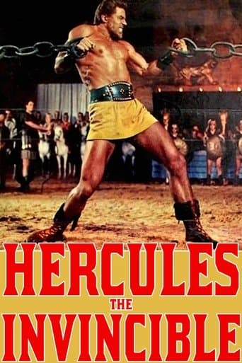 Movie poster for Hercules the Invincible