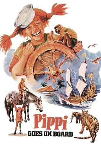 Movie poster for Pippi Goes on Board