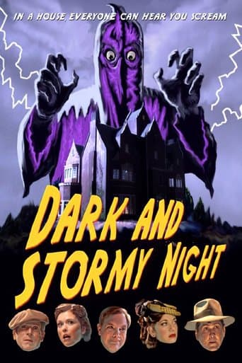 Movie poster for Dark and Stormy Night