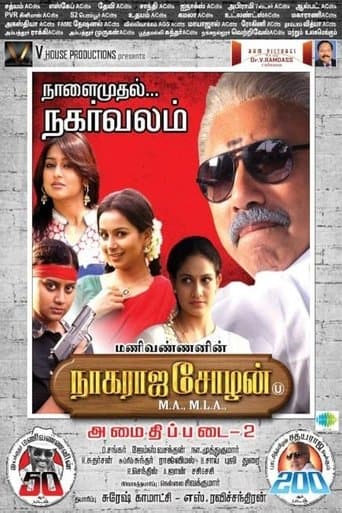 Movie poster for Nagaraja Cholan MA, MLA