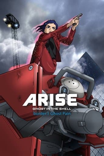 Movie poster for Ghost in the Shell: Arise - Border 1: Ghost Pain