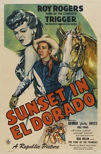 Movie poster for Sunset in El Dorado