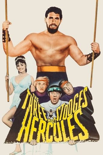 Movie poster for The Three Stooges Meet Hercules
