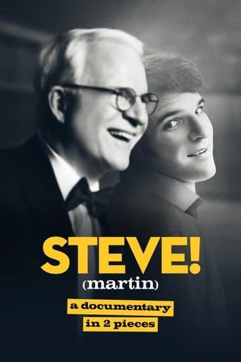 Movie poster for STEVE! (martin) a documentary in 2 pieces