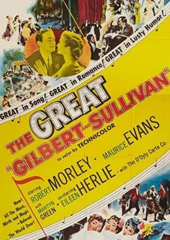 Movie poster for The Story of Gilbert and Sullivan