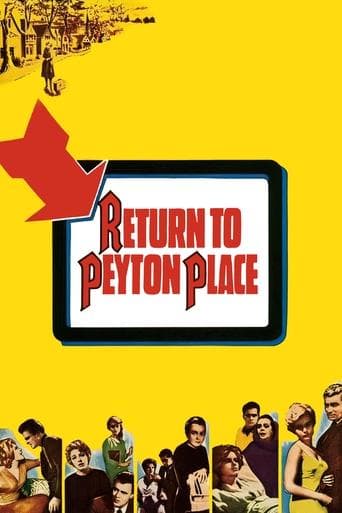 Movie poster for Return to Peyton Place
