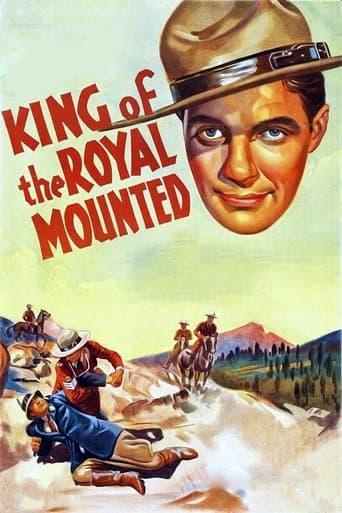 Movie poster for King of the Royal Mounted