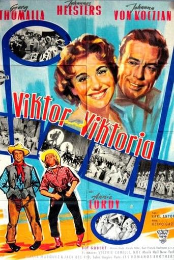 Movie poster for Viktor und Viktoria