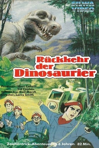 Movie poster for Return of the Dinosaurs