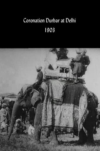 Movie poster for Coronation Durbar at Delhi