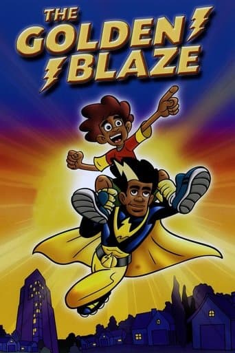Movie poster for The Golden Blaze