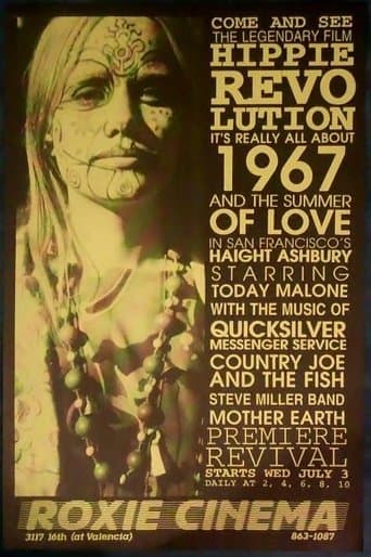 Movie poster for The Hippie Revolution