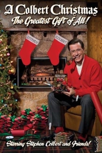 Movie poster for A Colbert Christmas: The Greatest Gift of All!