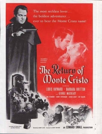Movie poster for The Return of Monte Cristo