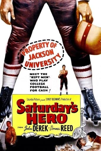 Movie poster for Saturday's Hero