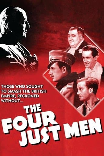 Movie poster for The Four Just Men