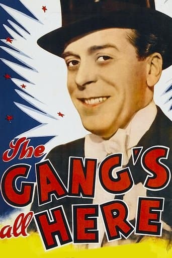 Movie poster for The Gang's All Here