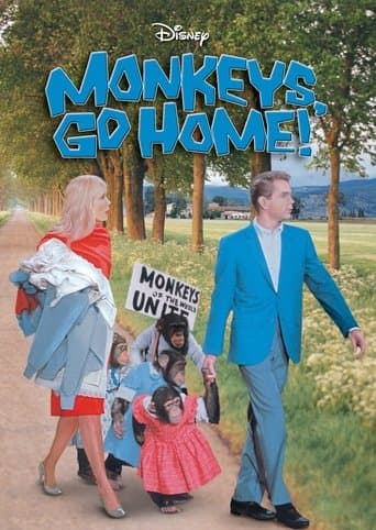 Movie poster for Monkeys, Go Home!
