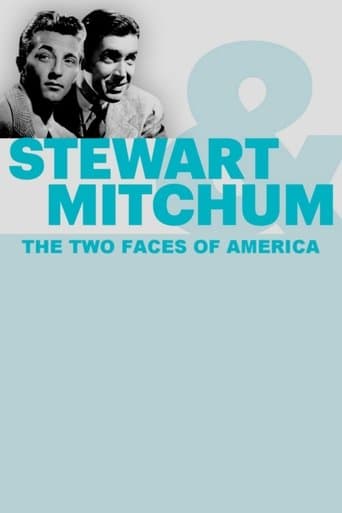 Movie poster for Stewart & Mitchum: The Two Faces of America