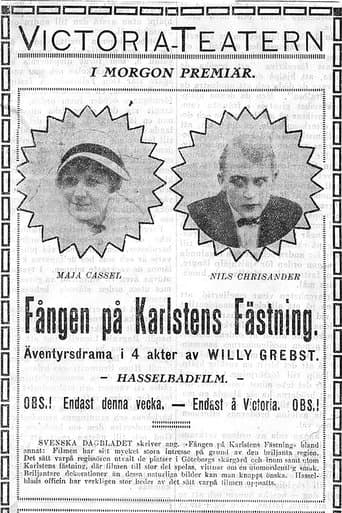 Movie poster for The Prisoner of Karlsten's Fortress
