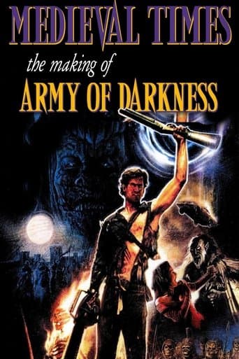 Movie poster for Medieval Times: The Making of Army of Darkness