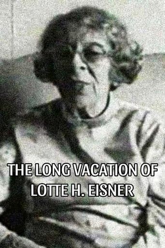 Movie poster for The Long Vacation of Lotte H. Eisner