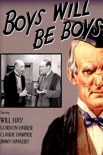 Movie poster for Boys Will Be Boys