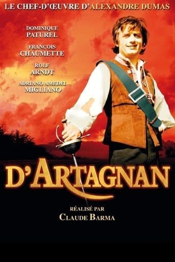 Movie poster for D'Artagnan