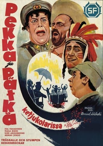 Movie poster for Pekka ja Pätkä ketjukolarissa